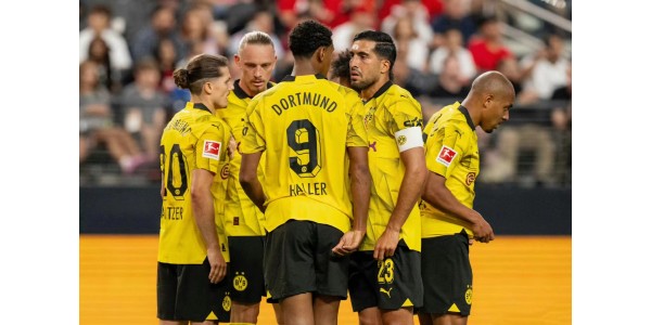 Manchester United vs Borussia Dortmund, le match enflamme Las Vegas, États-Unis